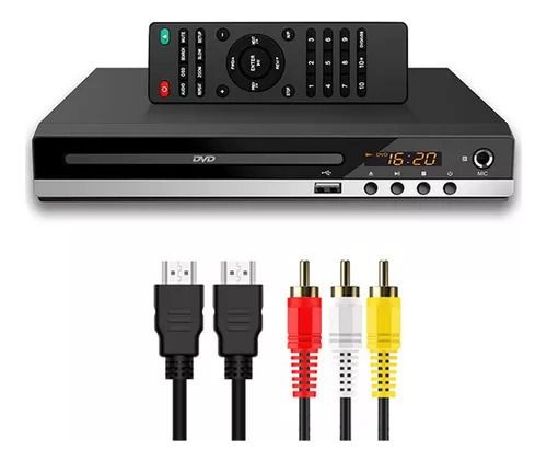 Reproductor De Dvd Compacto Para Tv Uhd Con Karaoke 1080p 11