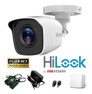 Cámara Hikvision Hilook 1080p Bala 4 En 1 + Accesorios