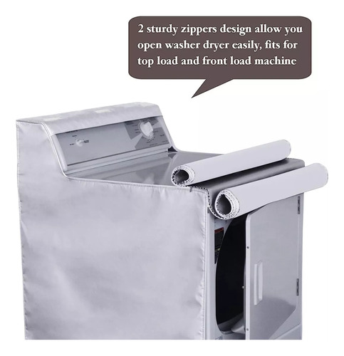 Funda De Lavadora Impermeable Y Resistente A Rayos Uv