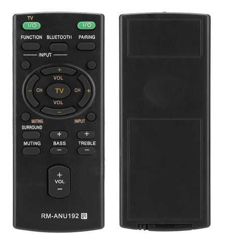 Substituição Rm-anu192 Controle Remoto Para Sony Sound Bar S