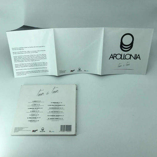 Cd Apollonia Tour A Tour (Usado)