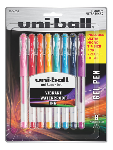 Uni-ball Boligrafo Gel Ultra Micro Punta In) Color Surtido