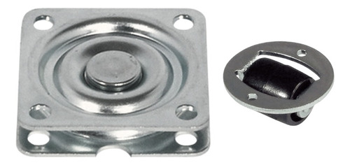Base Giratória 360° C/ Capacidade 50kg + 4 Rodízios - Häfele
