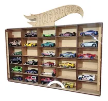 Comprar Exhibidor Para 30 Hot Wheels Con Tapa De Acrilico
