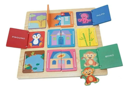 Set Spark Create Imagine Set De Juego De Madera 10 Piezas