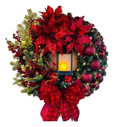 Navidad Artificial Inalámbrica - Guirnalda Artificial