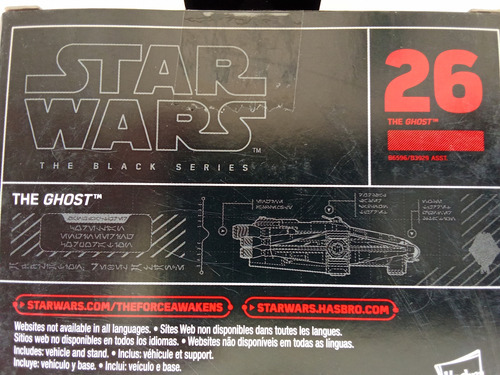The Ghost - Star Wars Titanium Series (Usado)
