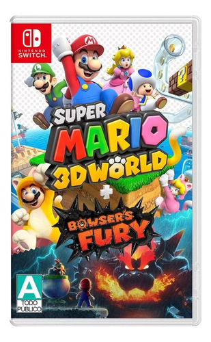 Super Mario 3d World + Bowser's Fury - Nintendo Switch***