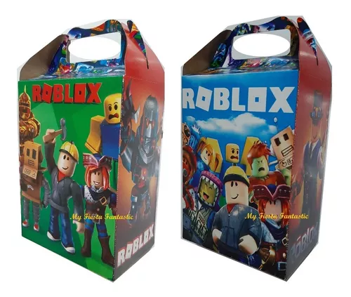 Kit 40 Artículos Recuerdos Fiesta Personalizados Roblox