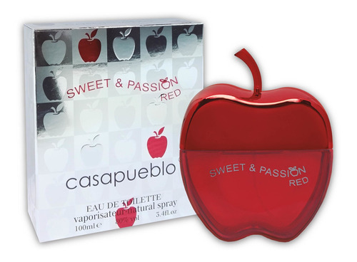 Perfume Casapueblo Sweet&passion Red Volumen de la unidad 100 mL