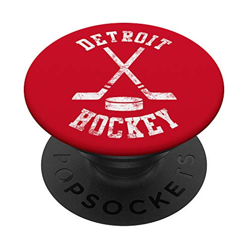 Vintage Detroit Hockey Popsockets Popgrip: Grip Para Hrxlt