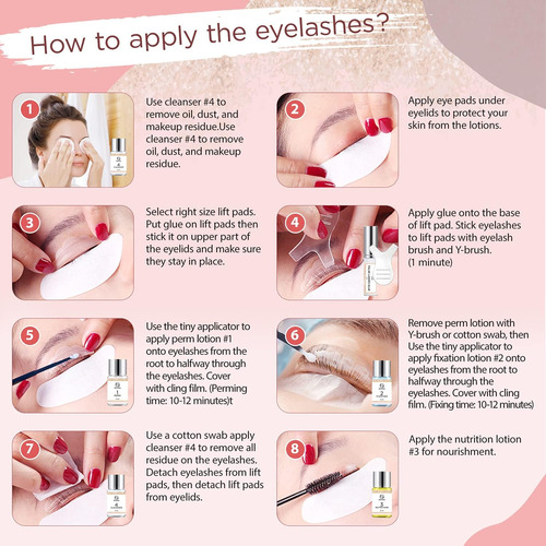 Kit Lash Lift Zayuu Professional Diy Brow Lamination Set