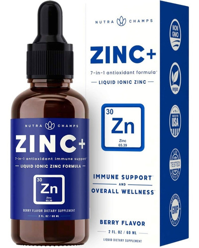 Zinc Liquido  Nutra Champs - mL a $3015
