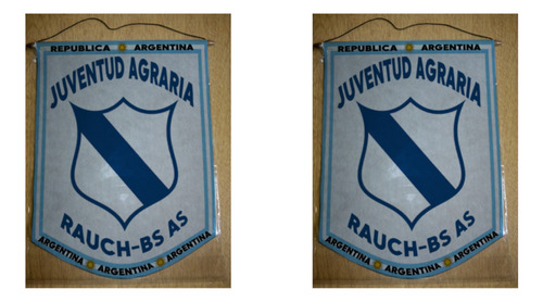 Banderin Chico 13cm Club Juventud Agraria Rauch