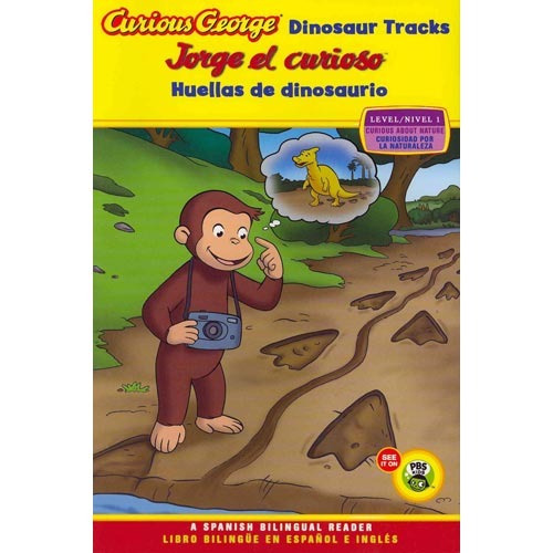 Curious George Dinosaur Tracks / Jorge El Curioso Huellas