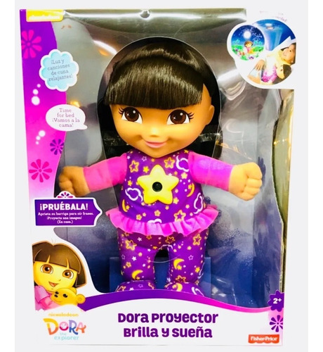 Dora Exploradora Proyector Brilla Sueña Canciones Cuna Luz