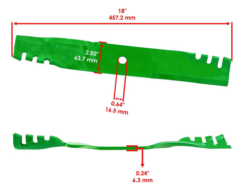 Deck Blade For Scag Sw32-14 Sw32-15 32 / Sw36a-13 Sw36a Cch