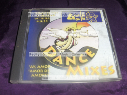 Angeles Azules Dance Mixes Cd Original Usa De Coleccion
