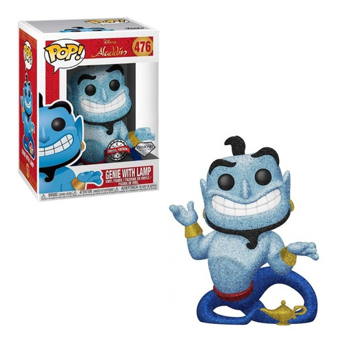 Funko Pop! Aladdin: Genie With Lamp Sp. Ed. Diamon Colle 476