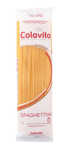 Fideos Spaghettini Colavita 500gr