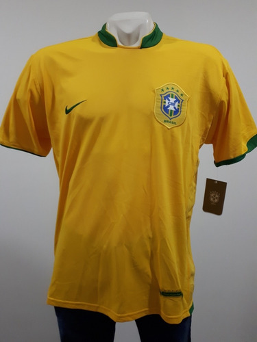 Imagen 1 de 1 de Jersey Nike Selección Brasil Mundial 2006 Spere Dry Local