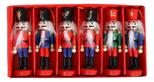 Conjunto De Adornos De Cascanueces De Navidad Figuras De