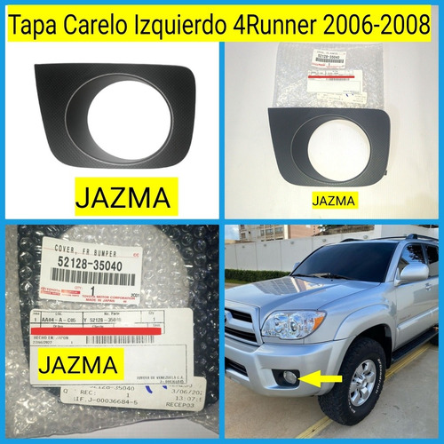 Tapa Carelo Izquierda 4runner 2006 2008 Original Toyota