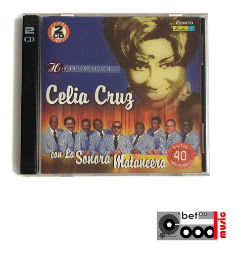 Set 2 Cd's Historia Musical De Celia Cruz Con La Sonora...