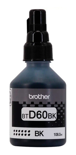 Imagen 1 de 4 de Tinta Brother Original Black Dcp T300 T500w Bt6001 Bt5001