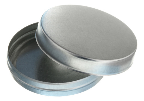 Latinha Para Personalizar De Metal 5x1 Prata (100 Unid)