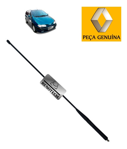 Haste Da Antena Renault Scenic 1999 A 2009 8200121999