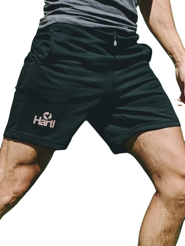 Id661 Pantalon Corto Short Hombre Hartl Sport Urbano