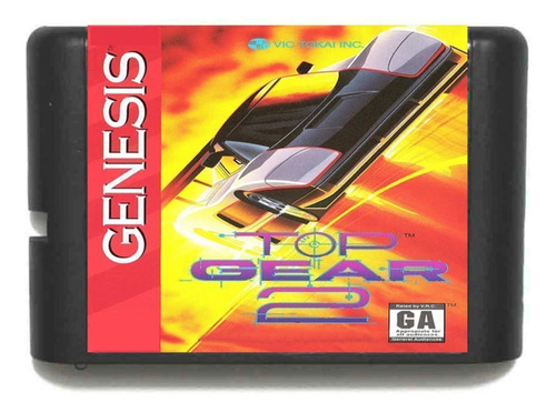 Top Gear 2 Racer Sega Mega Drive Genesis Tectoy Novo