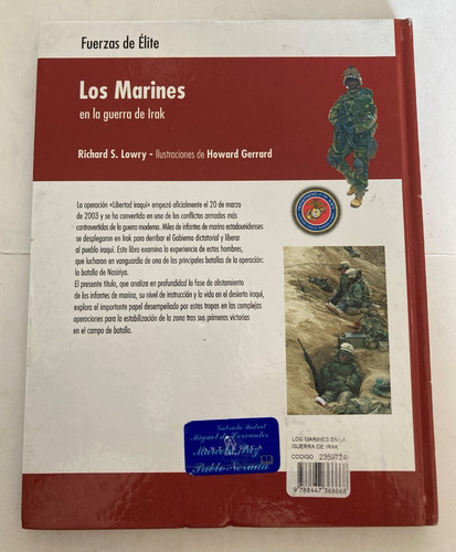 Libro: Fuerzas De Élite - Los Marines En La Guerra De Irak.