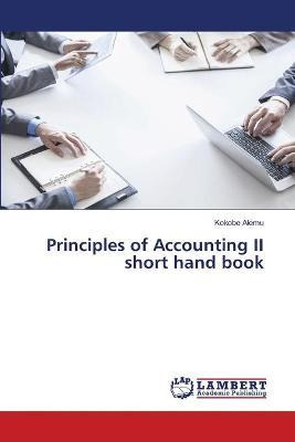 Libro Principles Of Accounting Ii Short Hand Book - Alemu...