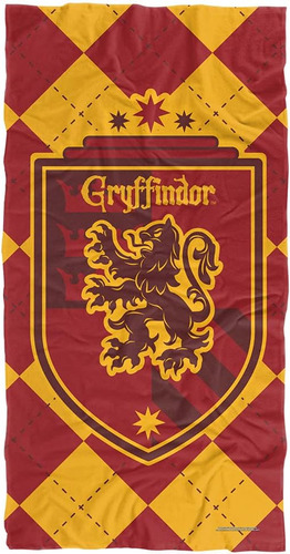 Toalla De Playa Oficial De Harry Potter Gryffindor Plai...