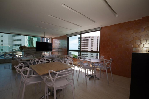 Imagem 24 de 30 de Apartamento Com 1 Quarto Para Alugar, 35 M² Por R$ 3.200/mês Com Taxas- Boa Viagem - Recife/pe - Ap2378