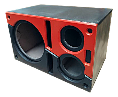 Caixa Trio 3d Duto Regua Sub 12 Ou 15 Twitter Corneta