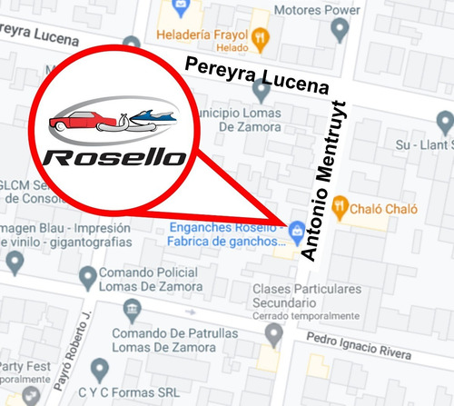 Enganche Para F100 Super Reforzado 7500kg Pick Ups Rosello