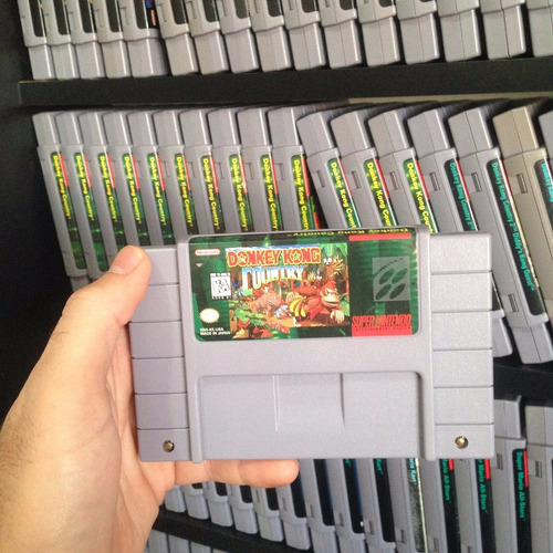 Fita Donkey Kong Country 1 Original - Super Nintendo 12x