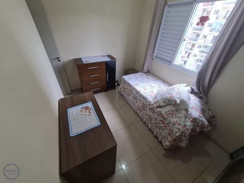 Imagem 10 de 15 de Apartamento - Padrão Em Santos, Areia Brancalindo E Pronto P/ Morar Em Santos ! - Ab22931 - 70805662