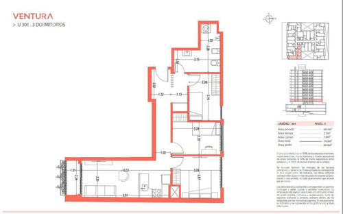 Imagen 2 de 21 de Apartamento De 3 Dormitorios En Venta En Cordón