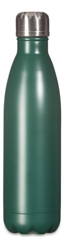 Garrafa Inox Personalizada 750ml Squeeze De Água Academia Cor Verde