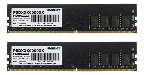 Patriot Firma Linea Ddr4 16 Gb 2 X 8 Gb 2666 Mhz Pc4  21300