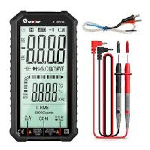 Digital Multimeter Toolop Et8134