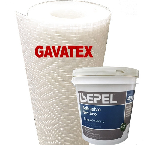 Humedad En Paredes Revestimiento Gavatex A6 50m+adhesivo 10k