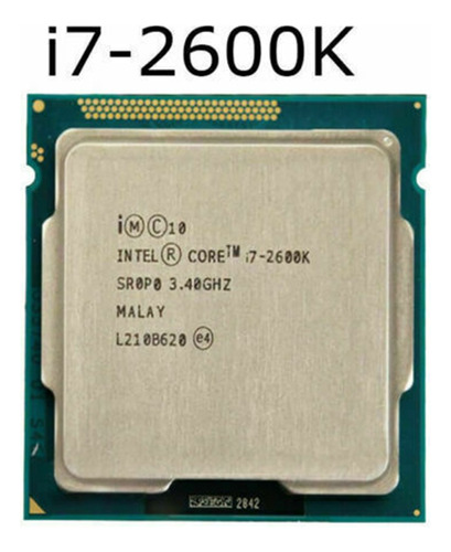 Procesador Intel I7 2600k 3.4 Mhz 4nuc 8hilos 8mb Cache 95w