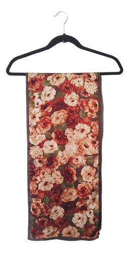 Mascada Rectangular Floral Seda Echo