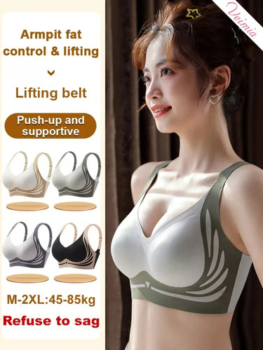 Sujetador Push Up Sin Aros Super