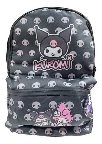 Mochila Kuromi Y My Melody Hello Kitty Kawaii Escolar